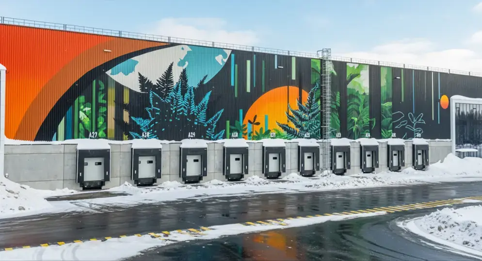 Как искусство меняет восприятие архитектуры в индустриально-складской недвижимости