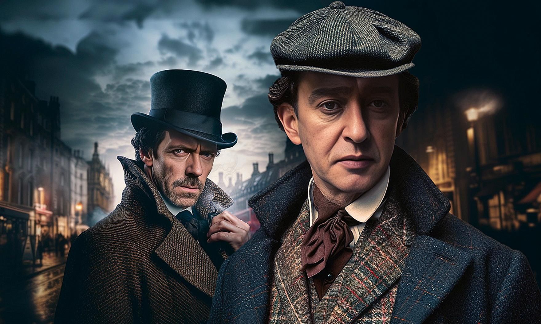 Пользователи хотели бы увидеть в роли Шерлока Холмса пользователи  Константина Хабенского и Хью Лори