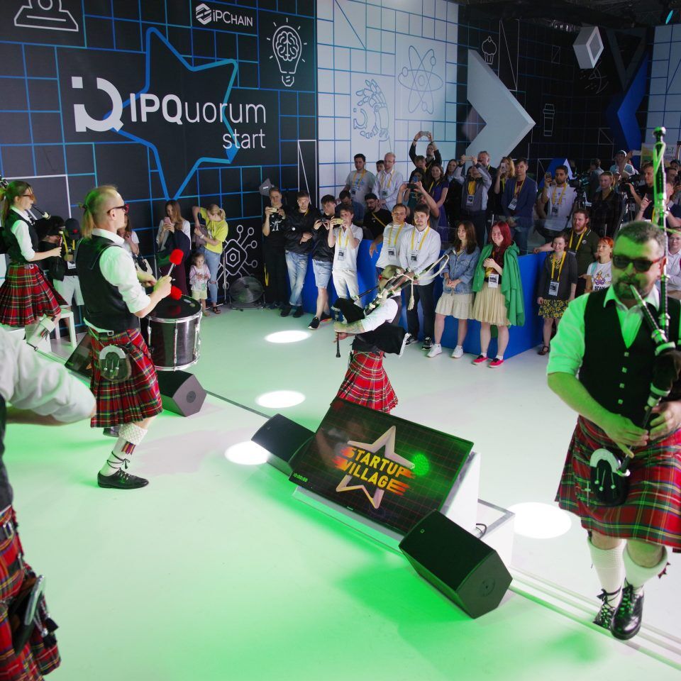 IPQuorum.Start 2019. День 2. Музыка. Выступление Оркестра Волынщиков Москвы