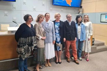 В пресс-центре Агентства городских новостей «Москва» состоялась пресс-конференция «Международный фестиваль-лаборатория  по Волге с мастерами сцены и молодыми талантами».